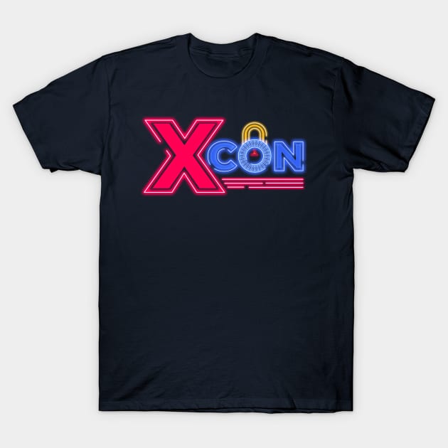 X-Con Neon T-Shirt by DeepDiveThreads